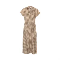 正規品 セリーヌ Celine ワンピース ドレス 半袖 ピンク シルク サテン 楽天市場】CELINE セリーヌ Triomphe Stripe Silk Dress