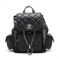 人気モデル✨CHANEL マトラッセ　ラムスキン　チェーンリュック　ブラック シャネル マトラッセ ラムスキン チェーンリュック ブラック