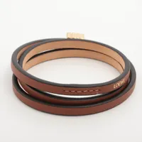 ロエベ バングル アナグラム GP (24K加工)激レア‼️ヴィンテージ 正規品 LOEWE ロエベ ブレスレット/バングル メンズ レディース