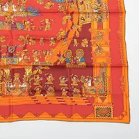 エルメス カレ90 ASTRES et SOLEILS 天体と太陽 スカーフ エルメス カレ90 ASTRES et SOLEILS 天体と太陽 スカーフ シルク
