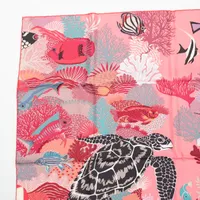 エルメス HERMES スカーフ カレ90 UNDER THE WAVES HERMES エルメス スカーフ カレ90 『UNDER THE WAVES（アンダー