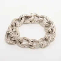 エルメス クレッシェンド ブレスレット 925 99.0g シルバー