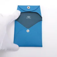 状態良好『エルメス』バスティア ヴォーエプソン 青 ダークブルー コインケース エルメス Hermes HERMES コインケース BASTIA バスティア