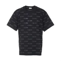 セリーヌ エディ期 コットン Tシャツ XL メンズ ブラック