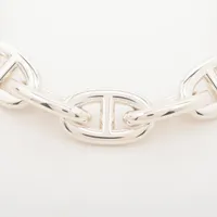 ❝極美品❞ エルメス シェーヌダンクル ブレスレット TGM 13コマ 925 楽天市場】HERMES エルメス シェーヌダンクル TGM 13コマ
