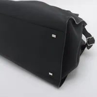 ザロウ ソフトマルゴー15 レザー トートバッグ ブラック