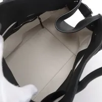 ザロウ ソフトマルゴー15 レザー トートバッグ ブラック