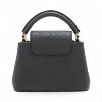 RFID 正規品 ルイヴィトン ドーフィーヌ ミニ トリヨン プラック ホワイト