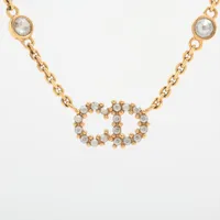 ディオール Clair D Lune クレール ディー リュヌ ネックレス GP