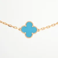 ブルーアゲートペンダント ブルーアゲートが幸運を引き寄せる！ ヴァン クリーフ＆アーペル