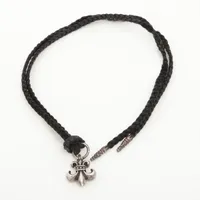 クロムハーツ BSフレア ペンダント レザーブレード スクロールボロ