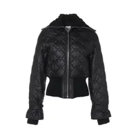 エルメス ディアスキン レザージャケット 34 レディース