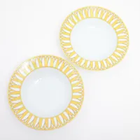 エルメス シエスタ プレート 陶器 イエロー A2606010｜中古