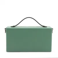 フェンディ ズッカ ソフトトランク バゲット レザー 2WAYハンドバッグ