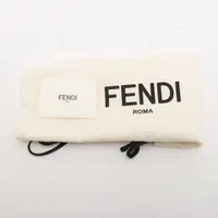 フェンディ ズッカ ソフトトランク バゲット レザー 2WAYハンドバッグ