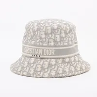 新品未使用品 ディオール 11DCH923I100ボブバケットハット サイズ57 Christian Dior ディオール ボブハット CHIC 11DCH923I100