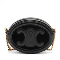 OUTLET★CELINE トリンオフ ベルベット チェーン ショルダー OUTLET☆CELINE トリンオフ ベルベット チェーン ショルダー