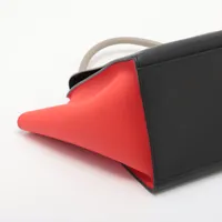 セリーヌ トラペーズ レザー 2WAYハンドバッグ マルチカラー WZ512224 