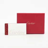 【専用】　Cartier カードケース　名刺入れ　ボルドー　マストライン カルティエ CARTIER カードケース マストライン 名刺入れ ボルドー