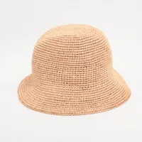 グッチ　ラフィアハット　麦わら帽子 グッチ 553574 ダブルG ハット XS ラフィア ナチュラル GG