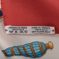 エルメス カレ90 Qu'importe le flacon 香水瓶 スカーフ シルク