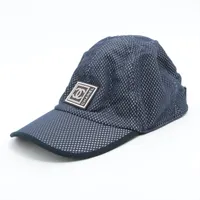 CHANEL シャネル スポーツライン メッシュ キャップ 帽子 ココマーク M CHANEL シャネル スポーツライン メッシュ キャップ 帽子 ココ