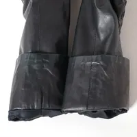 クロムハーツ ジャケット レザー サイズM ブラック×シルバー