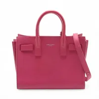 サンローランパリ サックドジュール レザー 2WAYハンドバッグ