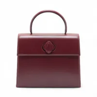 美品✨カルティエ マストライン ハンドバッグ レザー ゴールド金具 ボルドー Cartier カルティエ マストライン ハンドバッグ レザー 革