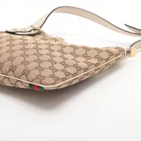 グッチ GGキャンバス キャンバス ショルダーバッグ ベージュ
