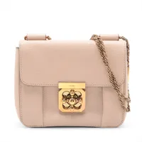 極美品　Chloé パラティ　ショルダーバッグ ピンクベージュ 楽天市場】CHLOE クロエ3S0024-043 パラティ ハンドバッグ 斜め