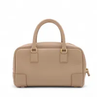 ロエベ アマゾナ 27 スエードレザー 2way ハンドバッグ LOEWE ロエベ ハンドバッグ アマソナ スエード レザー グレー系