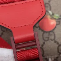 グッチ GGスプリーム チルドレンズ PVCxレザー バックパック/リュック