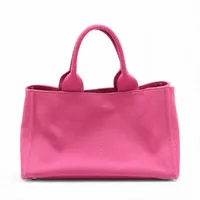 プラダ カナパ キャンバス 2WAYハンドバッグ ピンク BN2642 A3713612