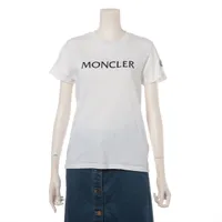 ［極美品］モンクレール　レディース　Tシャツ　ホワイト　S モンクレール MONCLER レディーストップス SS T-SHIRT