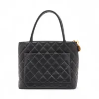 シャネル カーフィアスキン トートバッグ 4シリーズ CHANEL シャネル チェーントート トートバッグ グレインド