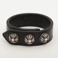 クロムハーツ 革　ブレスレット クロムハーツ（Chrome Hearts）ブレスレット ガンスリンガー