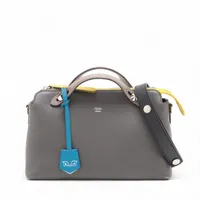 美品 フェンディ バイザウェイ 二つ折り財布 ロゴ 刻印 レザー グレージュ 楽天市場】FENDI フェンディ 二つ折り財布 MEDIUM WALLET 8M0447