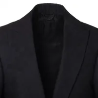 ヴィトン 24SS ウール ジャケット 46 メンズ ブラック RM241 ダミエ 