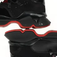 美品✨ ルブタン レッドランナー スパイクスタッズ ファブリック 26cm相当 美品✨ ルブタン レッドランナー スパイクスタッズ ファブリック 26cm