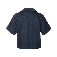 PRADAデニムジャケット　トライアングルロゴ38サイズお探しの方はぜひ A3715851-1.JPG