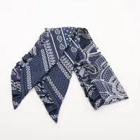 ✨️極美品✨️ エルメス ツイリー Eperon d'Or Bandana 紺 Eperon d'Or Bandana Twilly | Hermès Mainland China