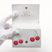 ヴィトン LVロゴ ポルトフォイユ カプシーヌ タイニー M14298 ホワイト