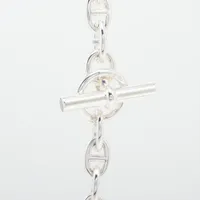 【超レア♡】HERMES シェーヌダンクルネックレス PM HERMES】首元に輝きを シェーヌダンクル ネックレス PM (HERMES