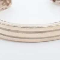 ティファニー アトラス グルーブドダブルライン バングル 925