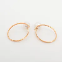 K18 ♡ パールピアス 刻印あり 美品/k18パールピアス - メルカリ