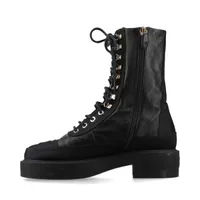 CHANEL サイドゴアブーツ 黒 スエード 36 CHANEL サイドゴアブーツ 黒 スエード 36