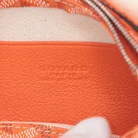 Goyard オレンジ ビジネスバッグ 大きめ 付属ショルダーバッグ GOYARD ゴヤール サンルイジュニア オレンジ ショルダーバッグ