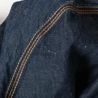 GEB254 シルバーロゴシャンブレーブルーゾン デニムジャケット 新作【プラダ】シャンブレー ブルゾンジャケット (PRADA/デニム
