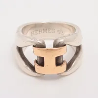 HERMES ヴィンテージエルメス　ヒストリーリング　53 楽天市場】【ジュエリー】【新品仕上げ済み】HERMES エルメス